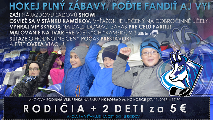 Na oceliarov z Košíc za rodinné vstupné